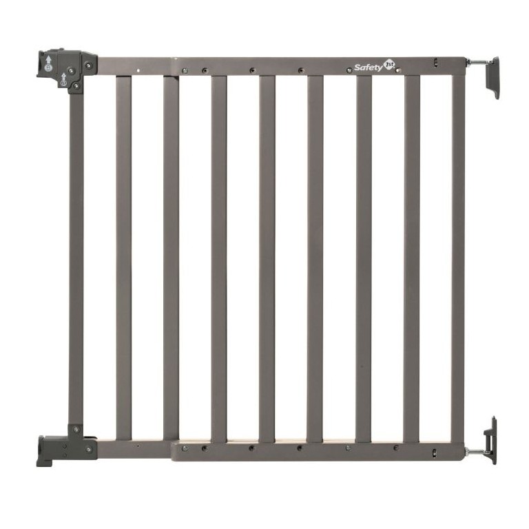 Барьер-калитка в дверной проем  Safety 1st 63-104 см серый